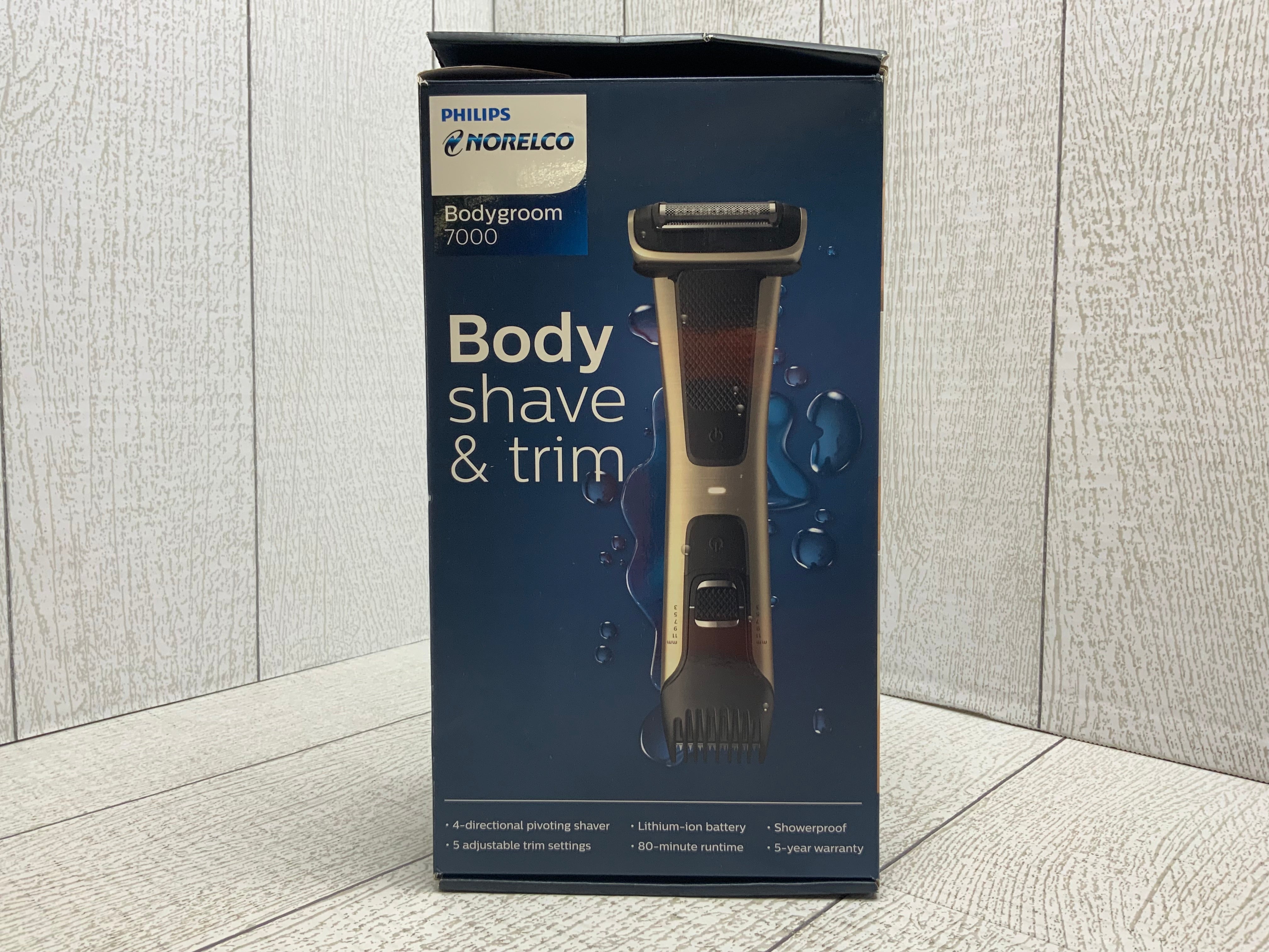 Philips Norelco Bodygroom Series 7000 Showerproof Body Trimmer (8037920047342)